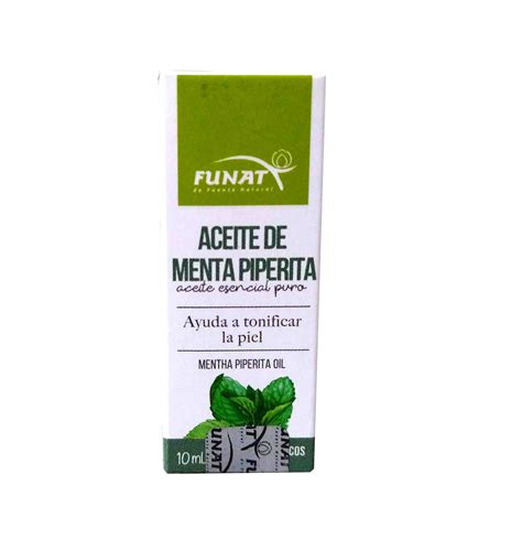 Aceite De Menta Piperita Ml Funat Alimentarte Saludable