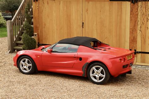 Lotus Elise S1 1998 Calypso Red With Re Trimmed Black And Red Leather