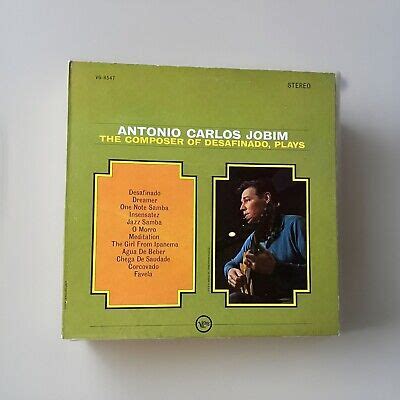 Antonio Carlos Jobim LP The Composer Of Desafinado Plays Verve V6 8547