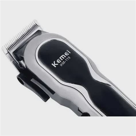 Maquina Cortar Cabelo Profissional 15w Kemei 119 Bivolt Submarino