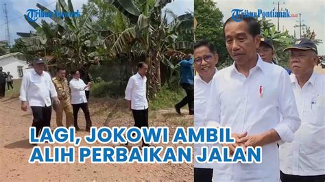 Sebut Rusak Parah Jokowi Langsung Ambil Alih Perbaikan Jalan Di Jambi