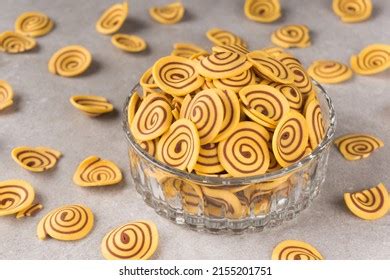 Kue Kuping Gajah Traditional Indonesian Snack Stock Photo