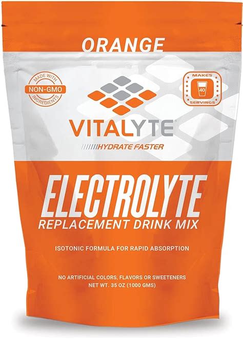 Vitalyte Electrolyte Powder 40 16oz Servings Per Container