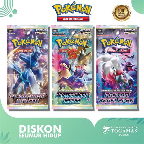 Jual Pokemon Game Kartu Koleksi Kartu Pokemon Booster Pack Pengamat