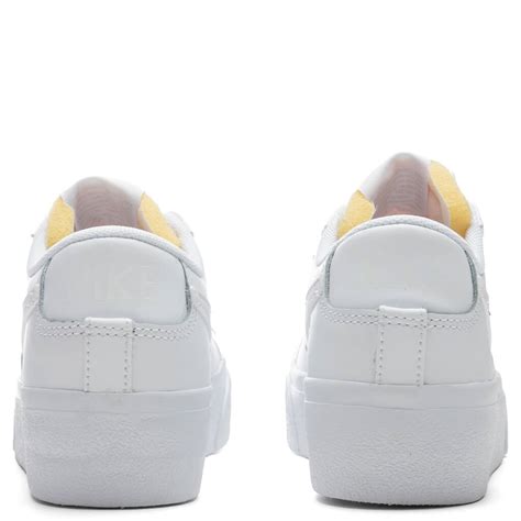 Nike Womens Blazer Low Platform Whitewhitewhite Feature