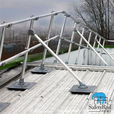 Keeguard Corrugated Osha Compliant Roof Edge Fall Protection Railing