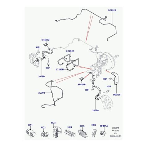 Commander Tuyau De Frein Avant Discovery Land Rover Fny Pas