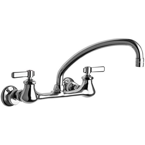 Chicago Faucets 540 Ldl9e35abcp 15 Gpm Wall Mounted Faucet With