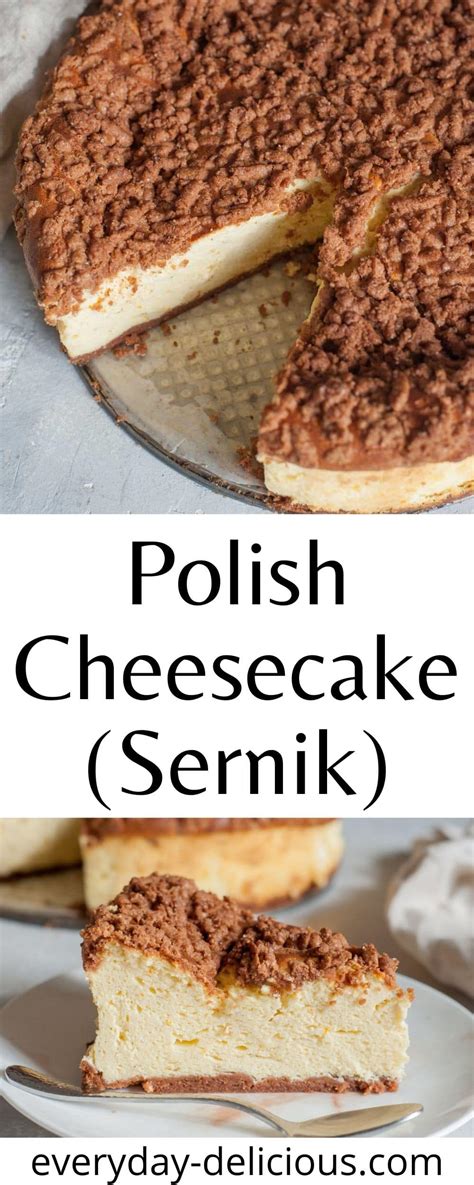 Sernik - Polish Cheesecake Recipe - Everyday Delicious