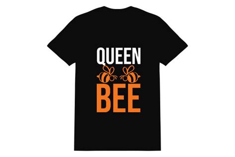 Queen Bee T Shirt Design Graphic By Juwelmia2003712 · Creative Fabrica