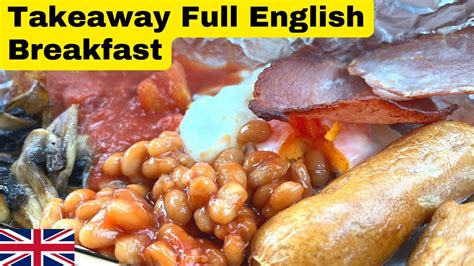 Trying A Takeaway Full English Breakfast Youtube