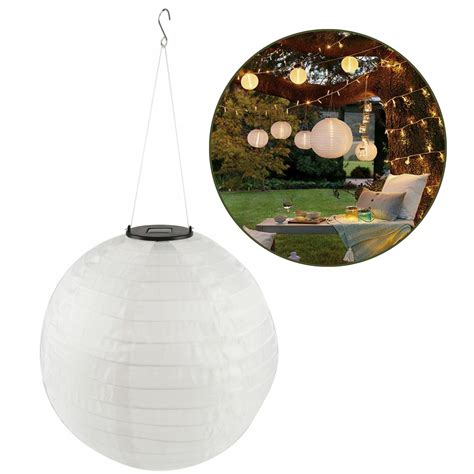 LAMPA SOLARNA OGRODOWA LED LAMPION KULA 20 CM BIAŁA EKO6642 Cena