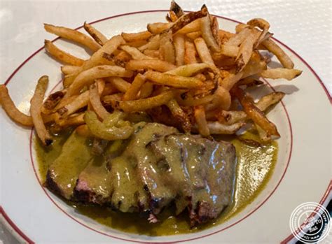 Steak frites at Le Relais de Venise in NYC — I Just Want To Eat! |Food blogger|NYC|NJ |Best ...