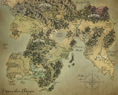 Fantasy Map On Deviantart Fantasy Map Fantasy