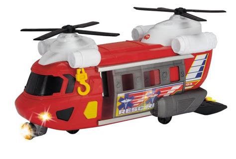 Dickie Toys Rescue Helicopter Qt Toys Games