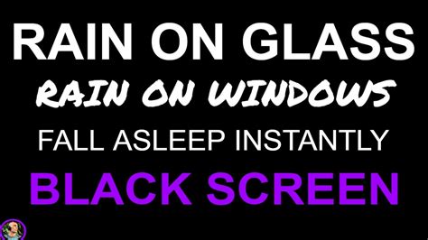 Rain On Windows Heavy Rain Downpour Rain Sounds For Sleeping Rain No