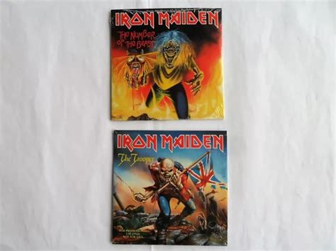 Iron Maiden Rare Lot Cd Promo Accept Ac Dc Judas Priest Motorhead