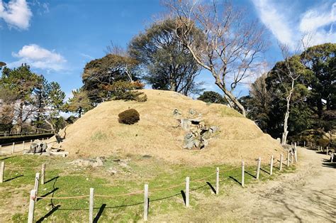 名古屋城の写真：二之丸庭園 栄螺山 伝もものふ山田（ヤマー）さん 攻城団