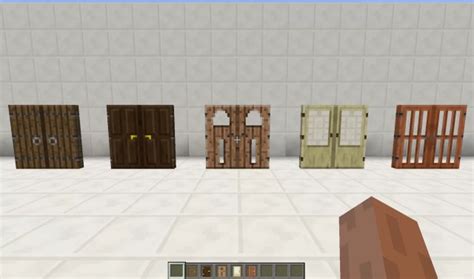 Malisis Doors Mod for Minecraft 1.10.2/1.9.4/1.7.10 | MinecraftSix