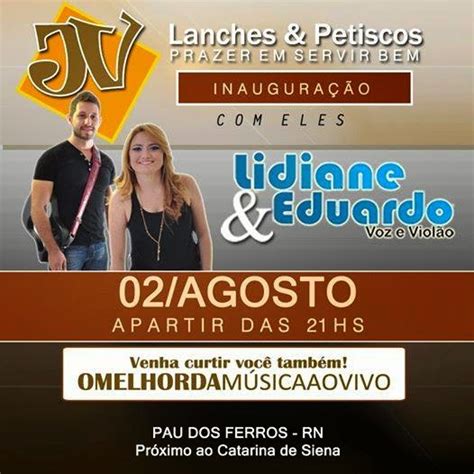 Ronieventos O Blog Do Ronivon Inaugura O Da Jv Lanches E Petiscos