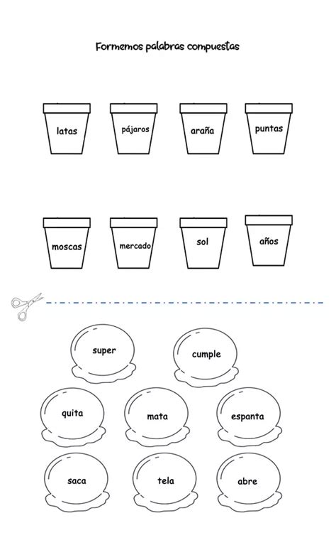 Formemos Palabras Compuestas Profe Social