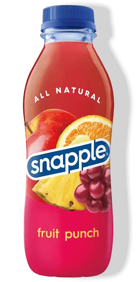 Snapple Juice Fruit Punch 16 Fl Oz 24 Pack 123 Beverages