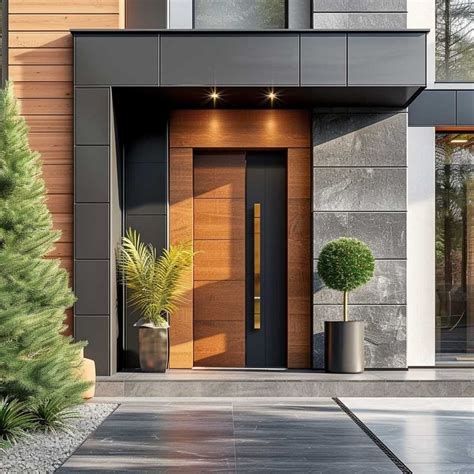 20+ Bold and Beautiful Modern Door Designs for Your Main Entrance Makeover