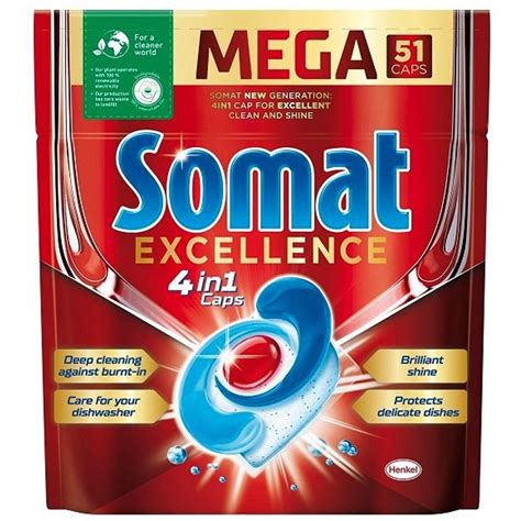 Somat Excellence tablety do myčky v akci | AkcniCeny.cz