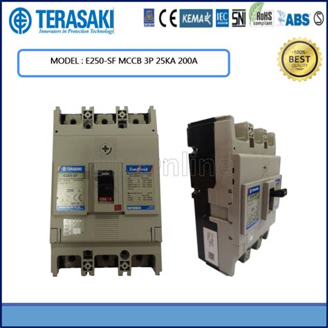 Terasaki Mccb Pole Moulded Case Circuit Breaker Mccb P Ka A