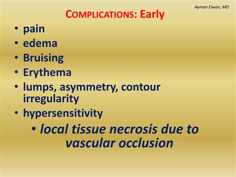 Management of complications of dermal fillers implant | PPT