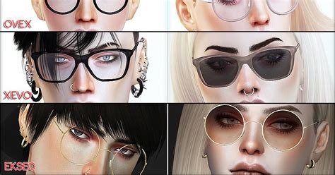 Sims 4 Cc S The Best Glasses By Pralinesims