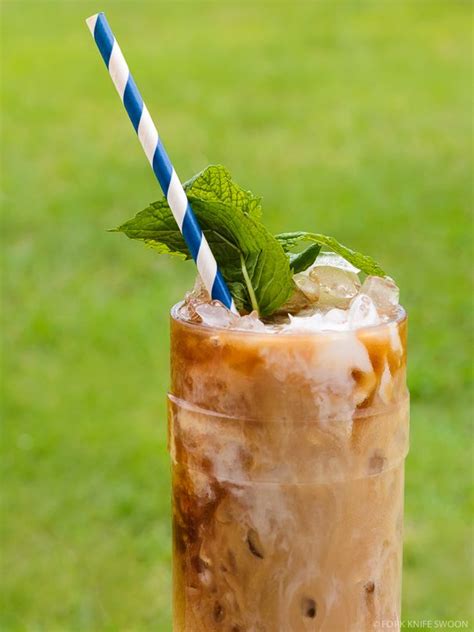 Minty Vanilla Coconut Iced Coffee Recipe Nespresso Recipes Mint