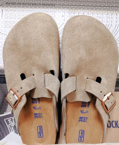 Birkenstock Boston Soft Footbed Taupe Shop Cpshouston Net