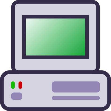 Computer Host Icon Vector Image Public Domain Vectors