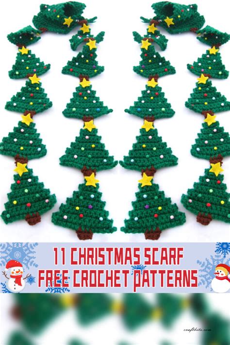 Christmas Scarf Crochet Patterns Free Igoodideas