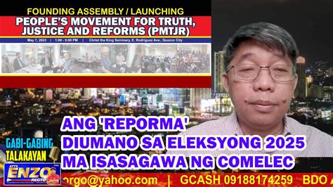 Ang Reporma Diumano Sa Eleksyong 2025 Na Isasagawa Ng Comelec Youtube