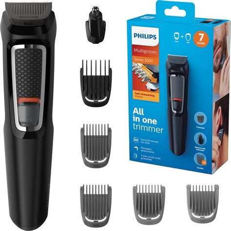 Philips Series 3000 7 In 1 Multi Grooming Kit For Beard And Hair With