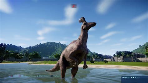 Jurassic World Evolution Tsintaosaurus Vs Troodon Pack Youtube