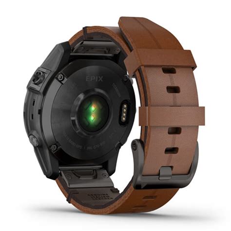 Buy Garmin Epix Gen 2 Sapphire – Black Titanium with Chestnut Leather ...