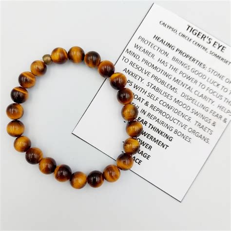 Tigers Eye Stretch Bracelet 8mm