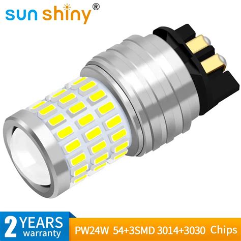 Pwy24w Pw24w Led Bulbs Turn Bulb Signal Motorcycle Pw24w 54smd3014