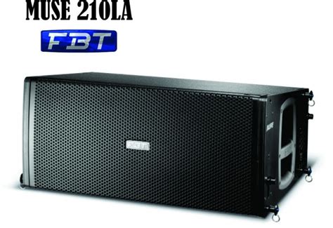 Bafle Line Array Fbt Muse La Audiotienda El Mejor Surtido Y