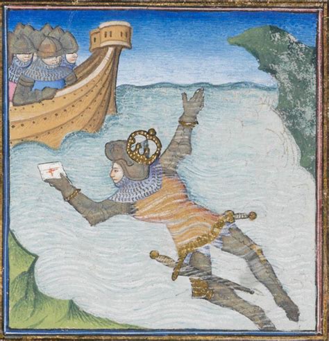 Medieval swimming - from the Good to the Scared