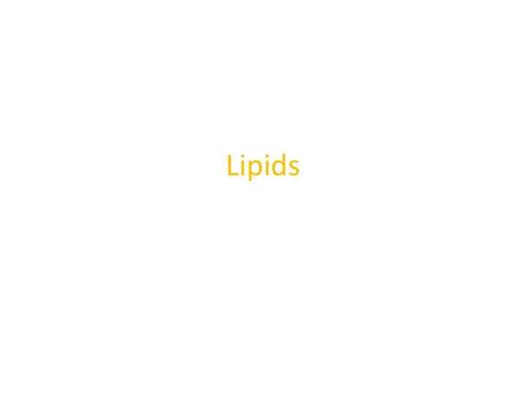 Ppt Lipids Powerpoint Presentation Free Download Id 1773802