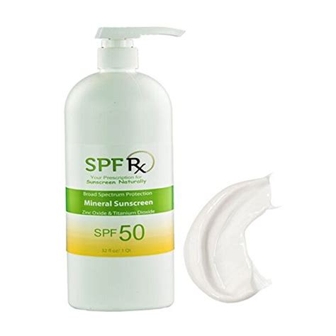 Buy Spf Rx Spf 50 Bulk Sunscreen Mineral Sunscreen With Zinc Oxide And Titanium Dioxide Broad