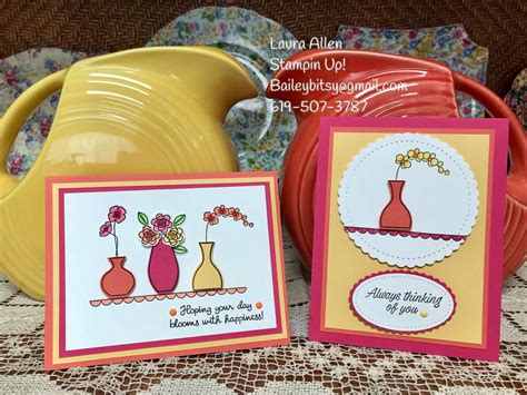 Pin By Sharon Hensen On SU Varied Vases 2018 2019 Stamping Up Cards