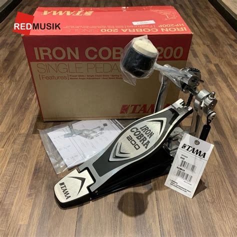 Jual Drum Pedal Tama Hp200p Iron Cobra 200 Single Bass Shopee Indonesia