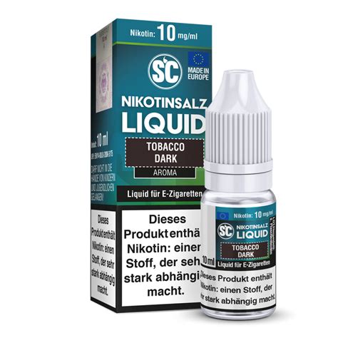 Sc Nikotinsalz Liquids Innocigs Fachhandel