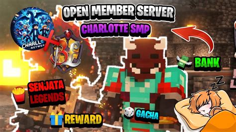 Open Member Server MCPE Versi 1 20 Survival Murni CHARLOTTE NETWORK