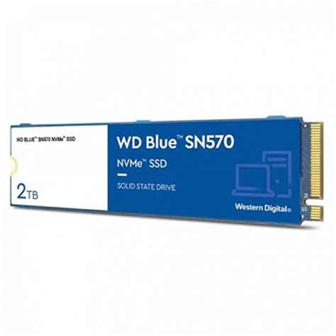 UNIDAD SSD M 2 WESTERN DIGITAL SN570 2TB WDS200T3B0C BLUE PCIE